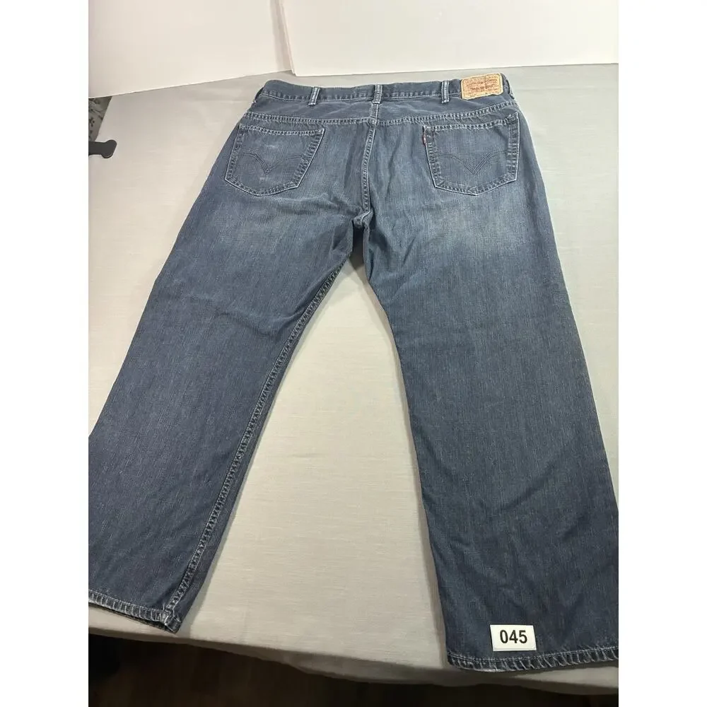 Levi's 569 Loose Straight Jeans Mens 42x30 Fits 40x27 Baggy Denim Skater Casual
